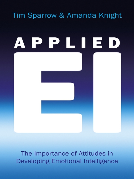 Title details for Applied Emotional Intelligence by Tim Sparrow - Wait list